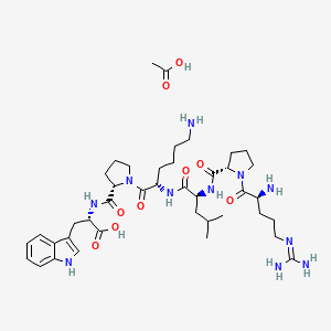 molecular formula C41H65N11O9 B14763801 Novokinin acetate 