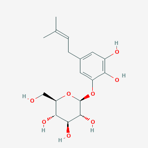 molecular formula C17H24O8 B14763850 Corialin B 