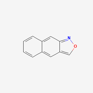 molecular formula C11H7NO B14763864 Naphtho[2,3-C][1,2]oxazole CAS No. 268-66-6