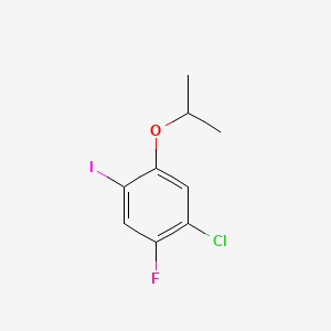 1-Chloro-2-fluoro-4-iodo-5-isopropoxybenzene