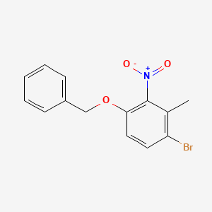 3-Benzyloxy-6-bromo-2-nitrotoluene