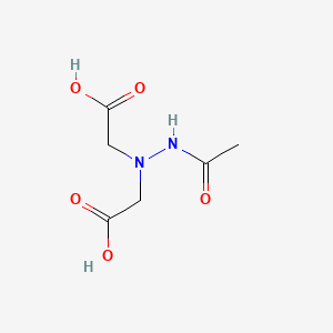 2-[Acetamido(carboxymethyl)amino]acetic acid