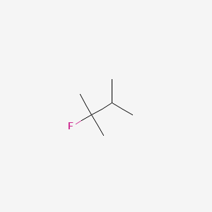 molecular formula C6H13F B14763957 Butane, 2-fluoro-2,3-dimethyl- CAS No. 354-09-6