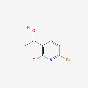 1-(6-Bromo-2-fluoropyridin-3-yl)ethanol