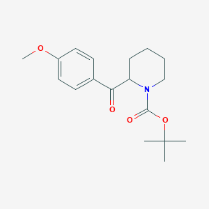 tert-Butyl 2-(4-methoxybenzoyl)piperidine-1-carboxylate