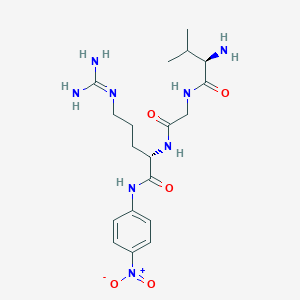 (S)-2-(2-((R)-2-Amino-3-methylbutanamido)acetamido)-5-guanidino-N-(4-nitrophenyl)pentanamide