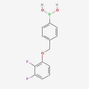 molecular formula C13H11BF2O3 B14764105 (4-((2,3-Difluorophenoxy)methyl)phenyl)boronic acid 