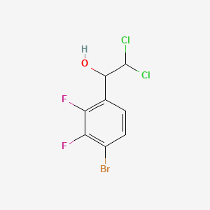 1-(4-Bromo-2,3-difluorophenyl)-2,2-dichloroethanol