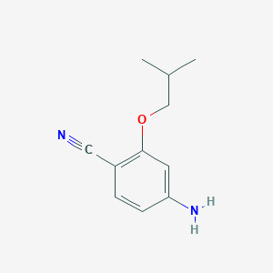 4-Amino-2-isobutoxybenzonitrile