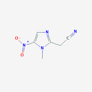 2-(1-Methyl-5-nitroimidazol-2-yl)acetonitrile