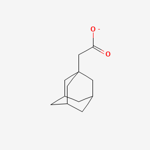 molecular formula C12H17O2- B14764164 2-(1-Adamantyl)acetate 