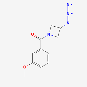 (3-Azidoazetidin-1-yl)(3-methoxyphenyl)methanone