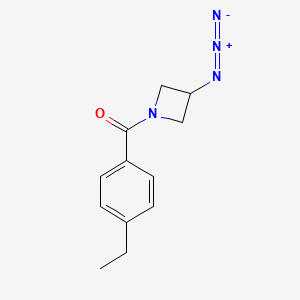 (3-Azidoazetidin-1-yl)(4-ethylphenyl)methanone