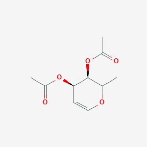 molecular formula C10H14O5 B14764240 3,4-Di-O-acetyl-D-fucal 