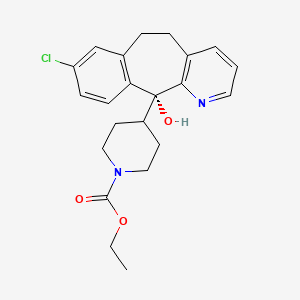 Ethyl (R)-4-(8-chloro-11-hydroxy-6,11-dihydro-5H-benzo[5,6]cyclohepta[1,2-b]pyridin-11-yl)piperidine-1-carboxylate