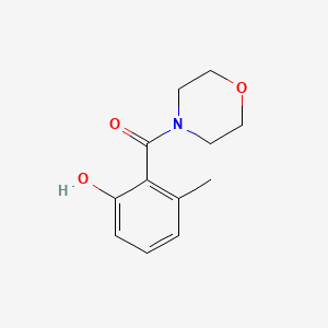 (2-Hydroxy-6-methylphenyl)(morpholino)methanone