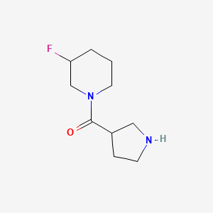 (3-Fluoropiperidin-1-yl)(pyrrolidin-3-yl)methanone