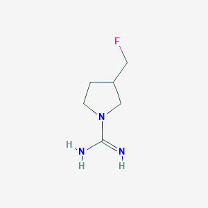 3-(Fluoromethyl)pyrrolidine-1-carboximidamide