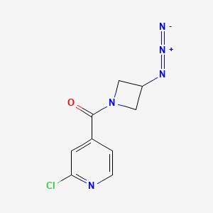 (3-Azidoazetidin-1-yl)(2-chloropyridin-4-yl)methanone