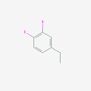 4-Ethyl-1,2-diiodobenzene