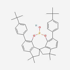 1,10-bis(4-tert-butylphenyl)-12-hydroxy-4,4,7,7-tetramethyl-5,6-dihydroiindeno[7,1-de:1',7'-fg][1,3,2]dioxaphosphocine