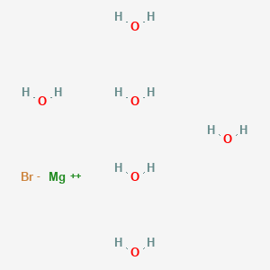 molecular formula BrH12MgO6+ B14764456 Magnesium;bromide;hexahydrate 