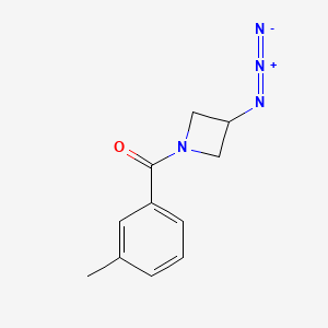 (3-Azidoazetidin-1-yl)(m-tolyl)methanone