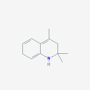 molecular formula C12H17N B14764469 2,2,4-trimethyl-3,7-dihydro-1H-quinoline 