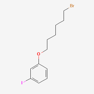 1-((6-Bromohexyl)oxy)-3-iodobenzene