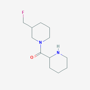 molecular formula C12H21FN2O B1476449 (3-(氟甲基)哌啶-1-基)(哌啶-2-基)甲酮 CAS No. 2097950-42-8