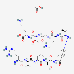 molecular formula C55H97N15O15 B14764539 CEF4 acetate 