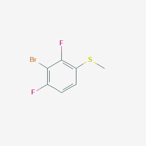 (3-Bromo-2,4-difluorophenyl)(methyl)sulfane