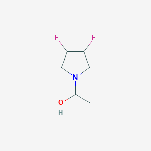 (3R,4R)-3,4-Difluoropyrrolidin-1-ylethanol