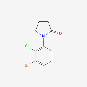 1-(3-Bromo-2-chlorophenyl)pyrrolidin-2-one