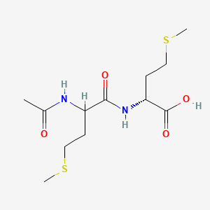 molecular formula C12H22N2O4S2 B14764681 Ac-DL-Met-D-Met-OH 