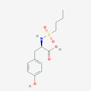 molecular formula C13H19NO5S B14764701 (Butylsulfonyl)-D-tyrosine 