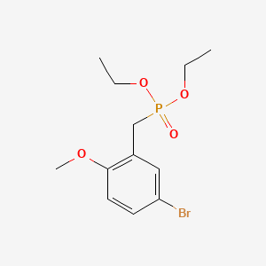 Diethyl 5-bromo-2-methoxybenzylphosphonate