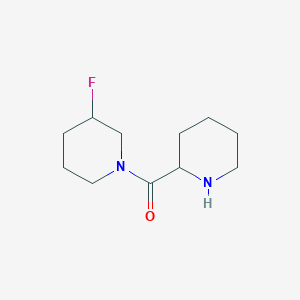 molecular formula C11H19FN2O B1476495 (3-Fluoropiperidin-1-yl)(piperidin-2-yl)methanone CAS No. 2004076-45-1