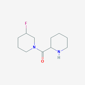 molecular formula C11H19FN2O B1476495 （3-氟哌啶-1-基）（哌啶-2-基）甲酮 CAS No. 2004076-45-1