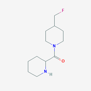 molecular formula C12H21FN2O B1476496 (4-(Fluoromethyl)piperidin-1-yl)(piperidin-2-yl)methanone CAS No. 1999024-02-0