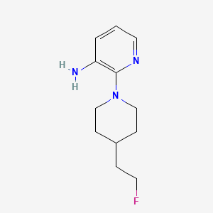 2-(4-(2-Fluoroethyl)piperidin-1-yl)pyridin-3-amine