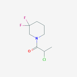 2-Chloro-1-(3,3-difluoropiperidin-1-yl)propan-1-one