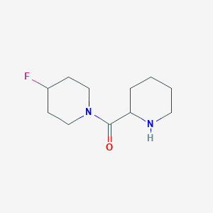 molecular formula C11H19FN2O B1476506 (4-Fluoropiperidin-1-yl)(piperidin-2-yl)methanone CAS No. 2000305-65-5