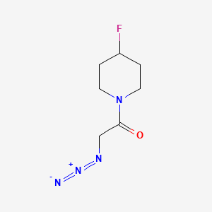 2-Azido-1-(4-fluoropiperidin-1-yl)ethan-1-one