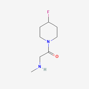 molecular formula C8H15FN2O B1476515 1-(4-Fluoropiperidin-1-yl)-2-(methylamino)ethan-1-one CAS No. 1996544-35-4