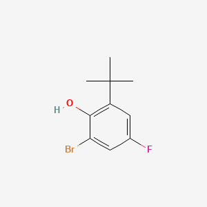 2-Bromo-6-(t-butyl)-4-fluorophenol