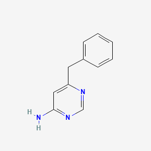molecular formula C11H11N3 B1476533 6-Benzylpyrimidin-4-amine CAS No. 69382-97-4