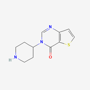 3-(piperidin-4-yl)thieno[3,2-d]pyrimidin-4(3H)-one