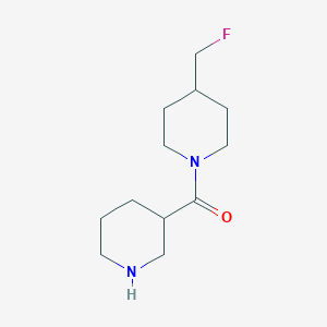 molecular formula C12H21FN2O B1476545 (4-(Fluoromethyl)piperidin-1-yl)(piperidin-3-yl)methanone CAS No. 2024195-52-4