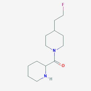 molecular formula C13H23FN2O B1476561 (4-(2-Fluoroethyl)piperidin-1-yl)(piperidin-2-yl)methanone CAS No. 2097943-72-9